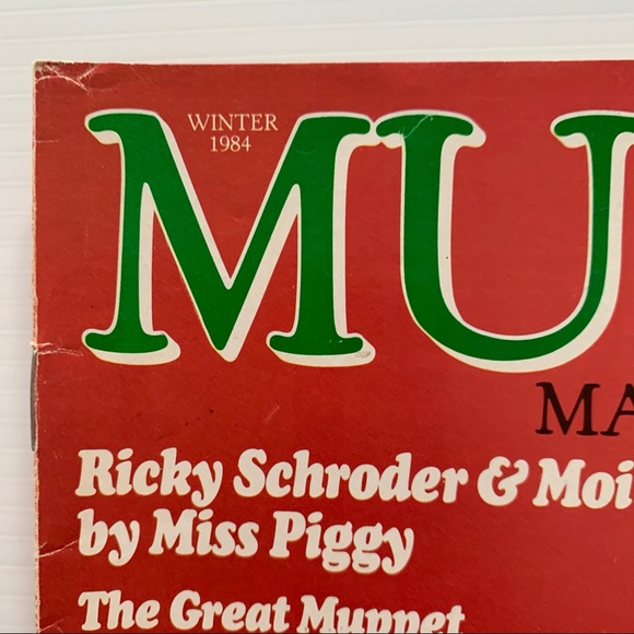 Muppet Magazine Winter 1984 Ricky Schroder and Moi by Miss Piggy - Picture 5 of 6